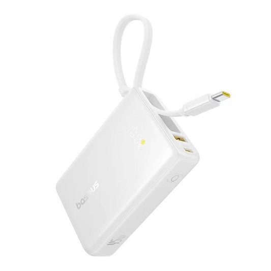 Powerbank Baseus Picogo Display 10000mAh 45W Branca