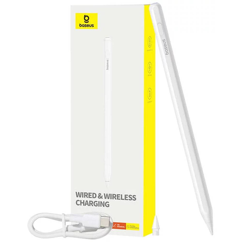 Pen Stylus Baseus Smooth Writing 2 (Ativa) Dual Charging Branca
