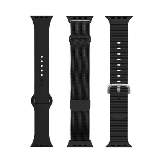 QDOS Apple Watch Strap Bundle for 44/45/46/49mm