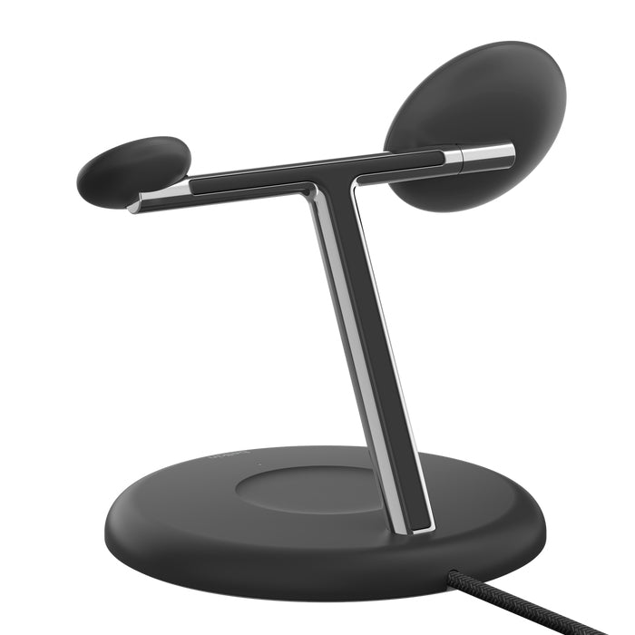 Carregador Boostcharge Belkin pro 3in1 QI2 15w magnetic charge black