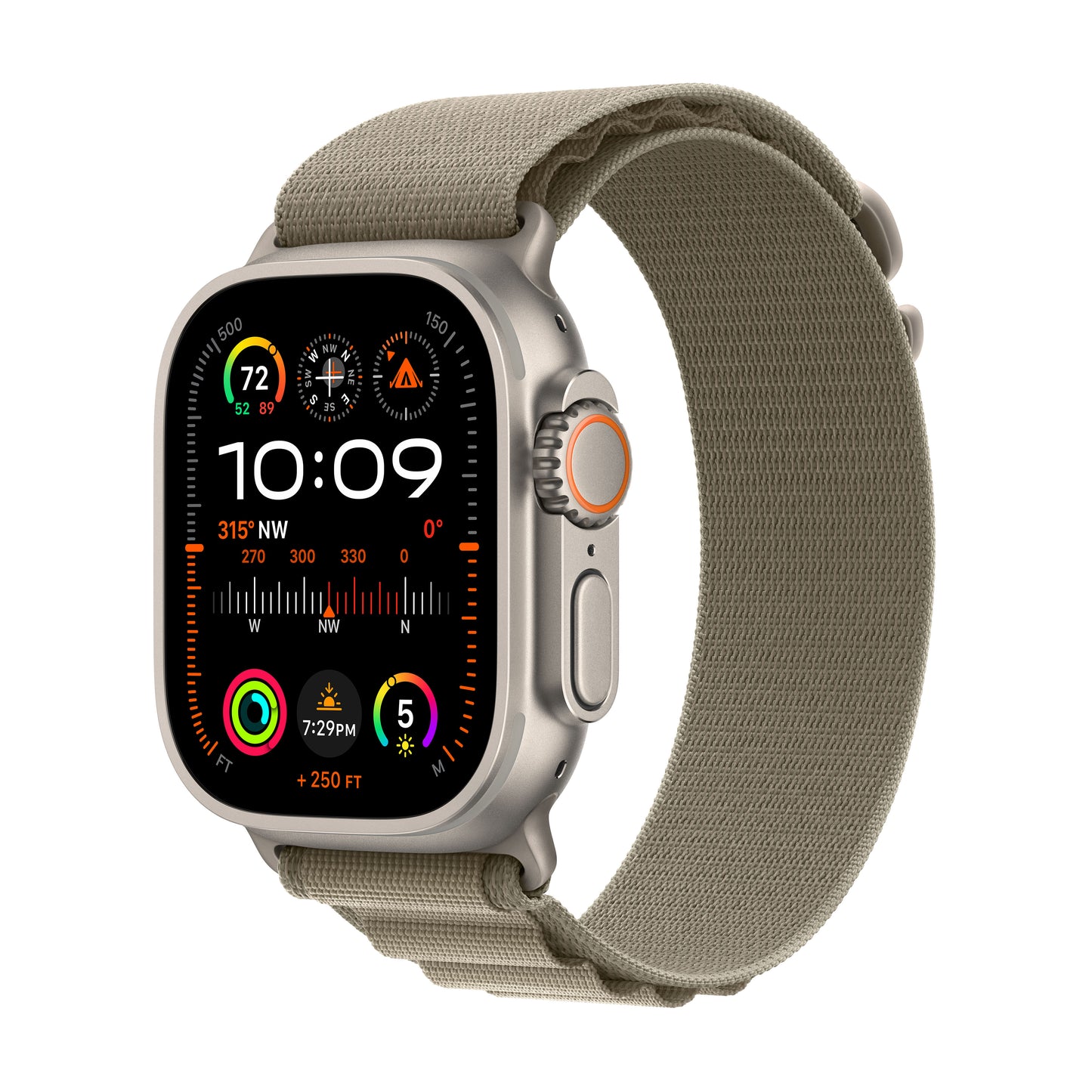 Watch Ultra 2 Cellular 49mm Azeitona Alpino S