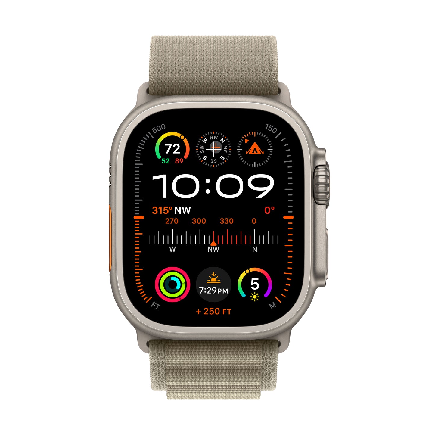 Watch Ultra 2 Cellular 49mm Azeitona Alpino S
