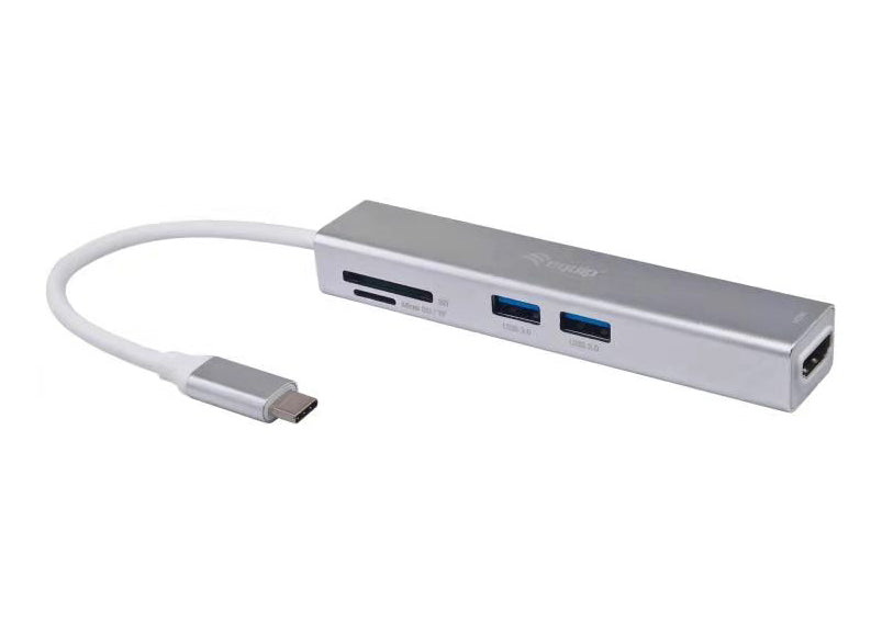 Adaptador Usb-C Multifunções 5 em 1