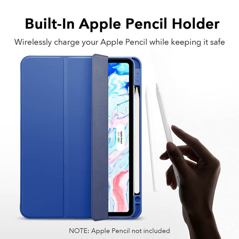 ESR Capa para iPad Air 4 10.9" Rebound Pencil - Preta