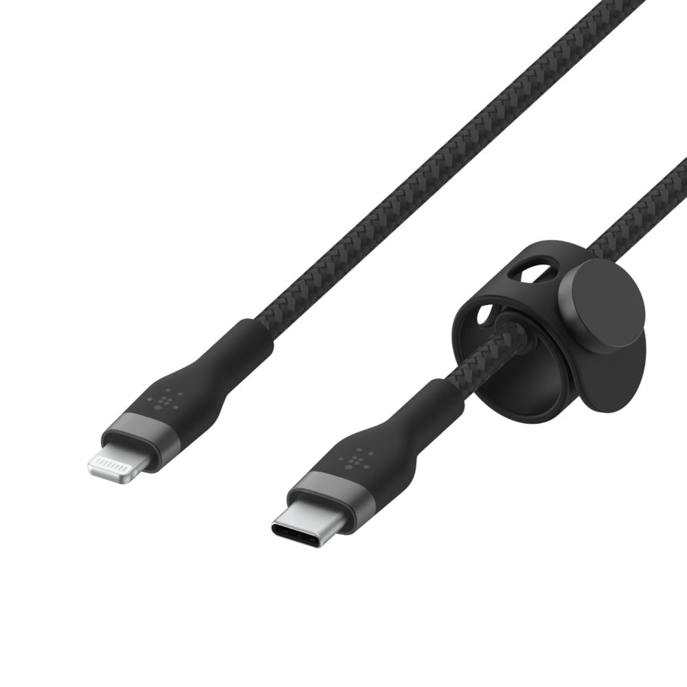 Cabo Belkin BoostCharge Lightning USB-C 1m Preto