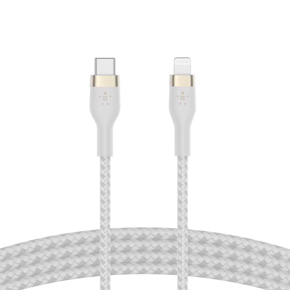 Cabo Belkin BoostCharge Lightning USB-C 1m Branco