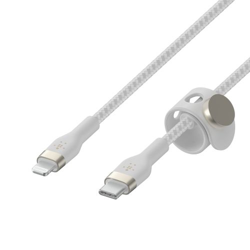 Cabo Flex Lightning/Usb-C 15W 3m - Branco