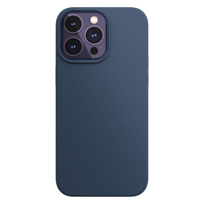 MagSafe Silicone iPhone 15 Pro Max Azul