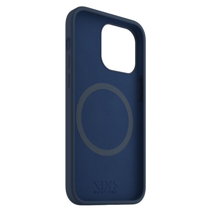 MagSafe Silicone iPhone 15 Pro Max Azul
