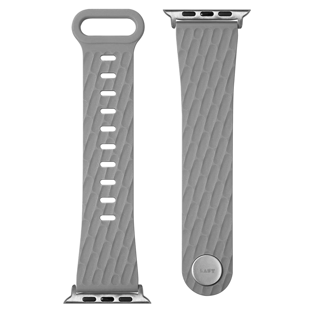 Bracelete de Silicone para Apple Watch 38/40/41mm | Cinza - LAUT