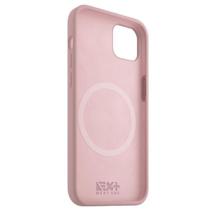 MagSafe Silicone iPhone 15 Plus Rosa