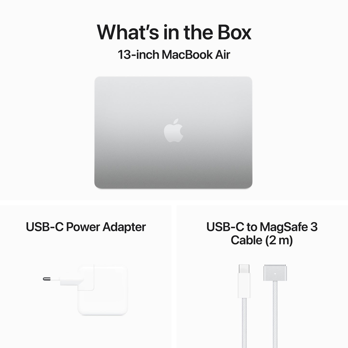 MacBook Air 13 M3 8c/8c 8Gb 256Gb - Prateado