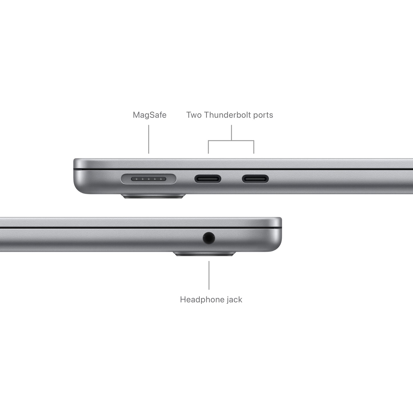 MacBook Air 13 M3 8c/8c 8Gb 256Gb - Cinzento sideral