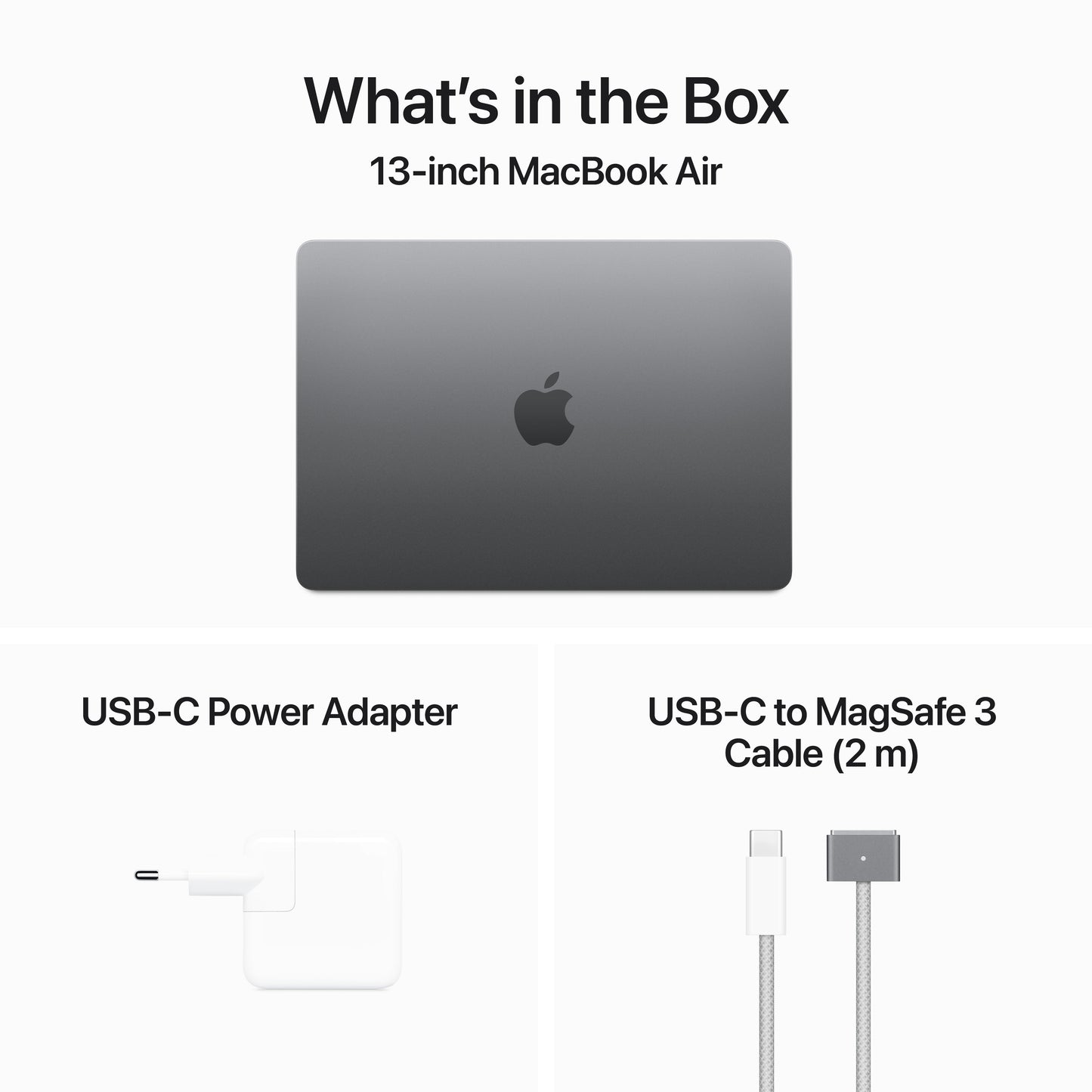 MacBook Air 13 M3 8c/8c 8Gb 256Gb - Cinzento sideral