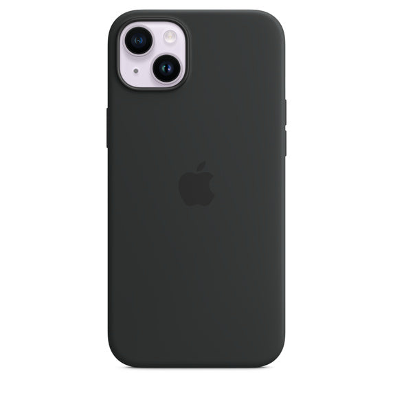 Capa Silicone MagSafe iPhone 14 Plus - Meia-noite