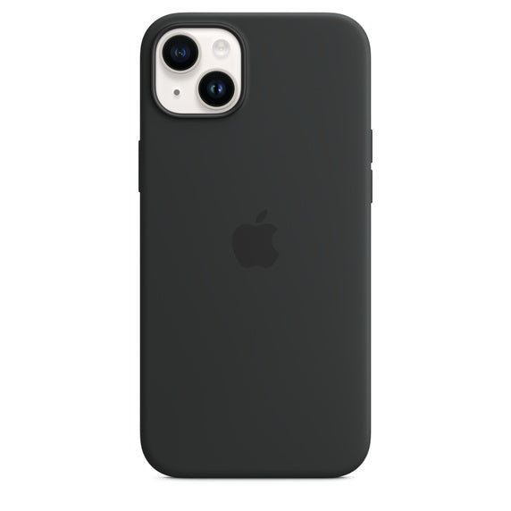 Capa Silicone MagSafe iPhone 14 Plus - Meia-noite