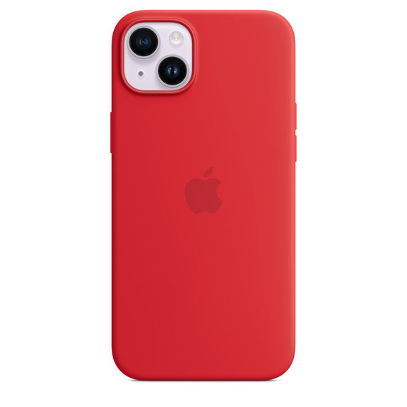 Capa Silicone MagSafe iPhone 14 Plus - (PRODUCT)RED