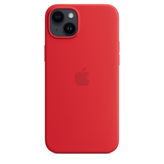 Capa Silicone MagSafe iPhone 14 Plus - (PRODUCT)RED