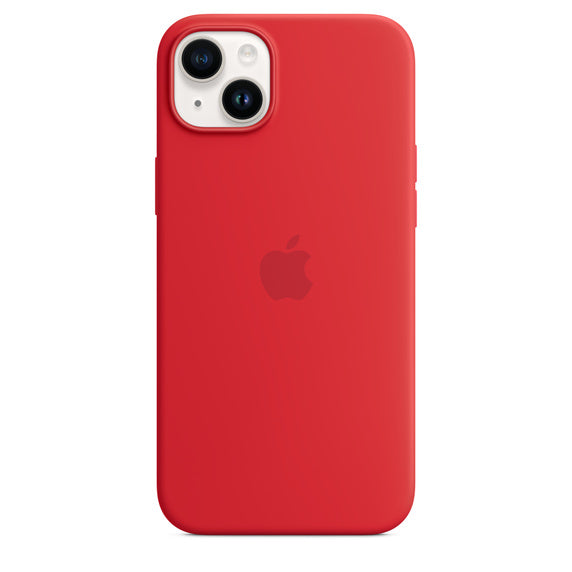 Capa Silicone MagSafe iPhone 14 Plus - (PRODUCT)RED