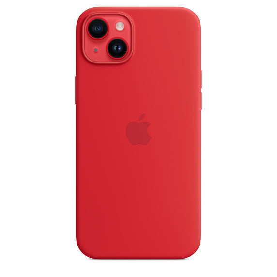 Capa Silicone MagSafe iPhone 14 Plus - (PRODUCT)RED