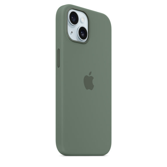 iPhone 15 Plus Silicone Cipreste