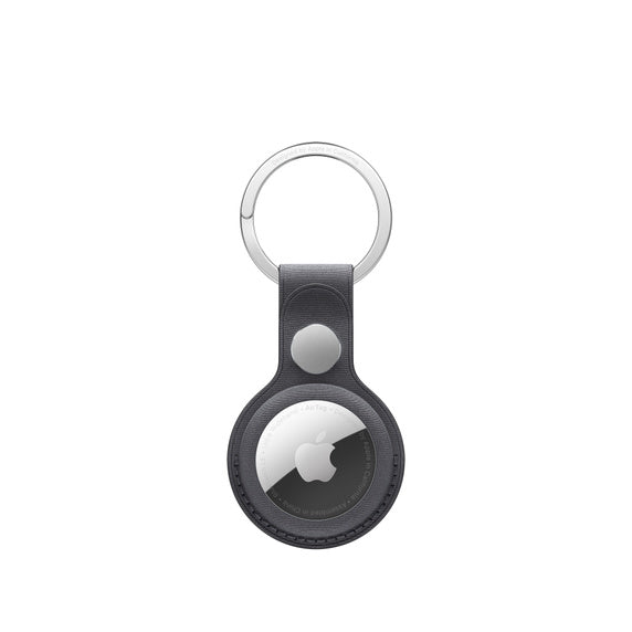 AirTag FineWoven Key Ring - Preto