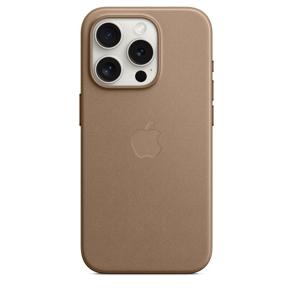 iPhone 15 Pro FineWoven Castanho-toupeira