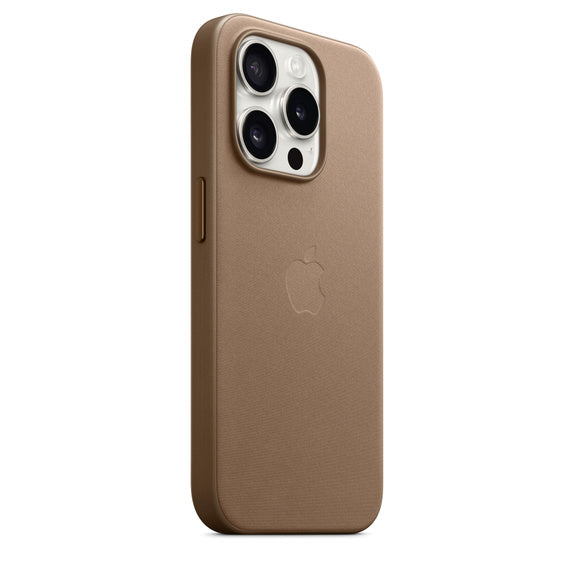 iPhone 15 Pro FineWoven Castanho-toupeira