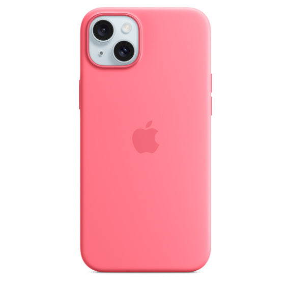 iPhone 15 Plus Silicone MagSafe Rosa
