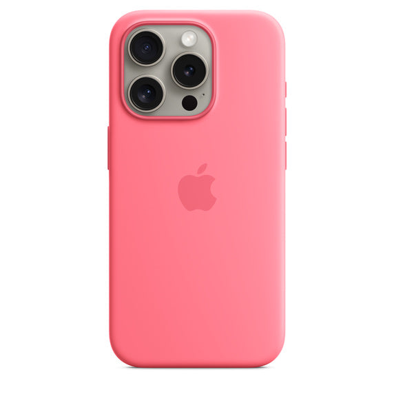 iPhone 15 Pro Silicone MagSafe Rosa