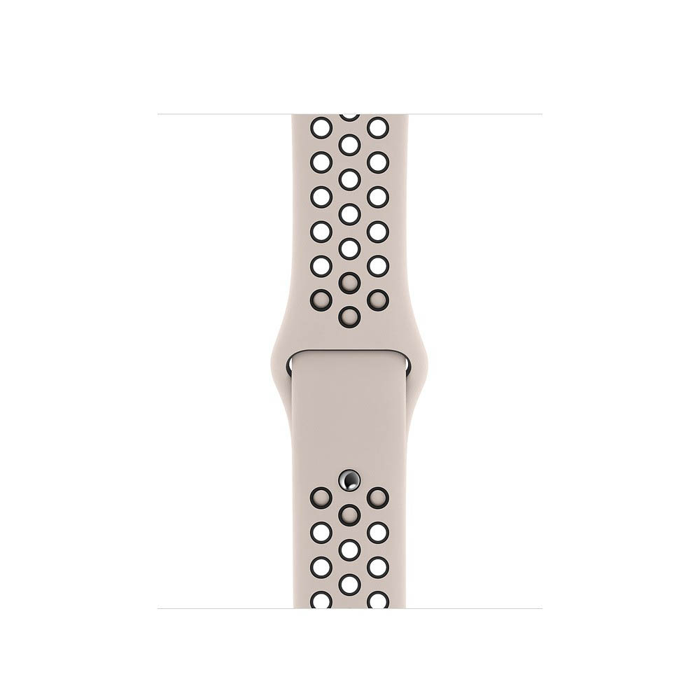 Bracelete desportiva areia do deserto/preta de 40 mm – S/M e M/L