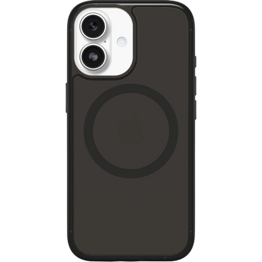 OtterBox Symmetry Clear MagSafe Camera Control iPhone 17 Black Mist - black