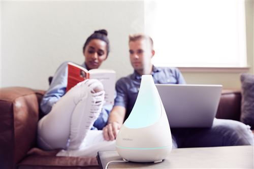 Flowerbud Smart Wi-Fi Diffuser: Ultrasonic Humidifier: Multicolor Light