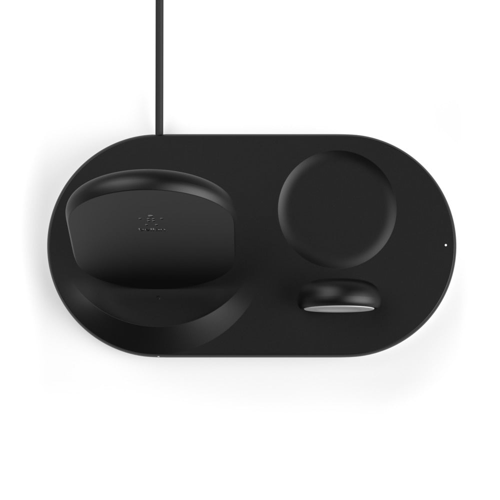 BELKIN Carregador Sem Fios Boost Charge 3 em 1 - Preto