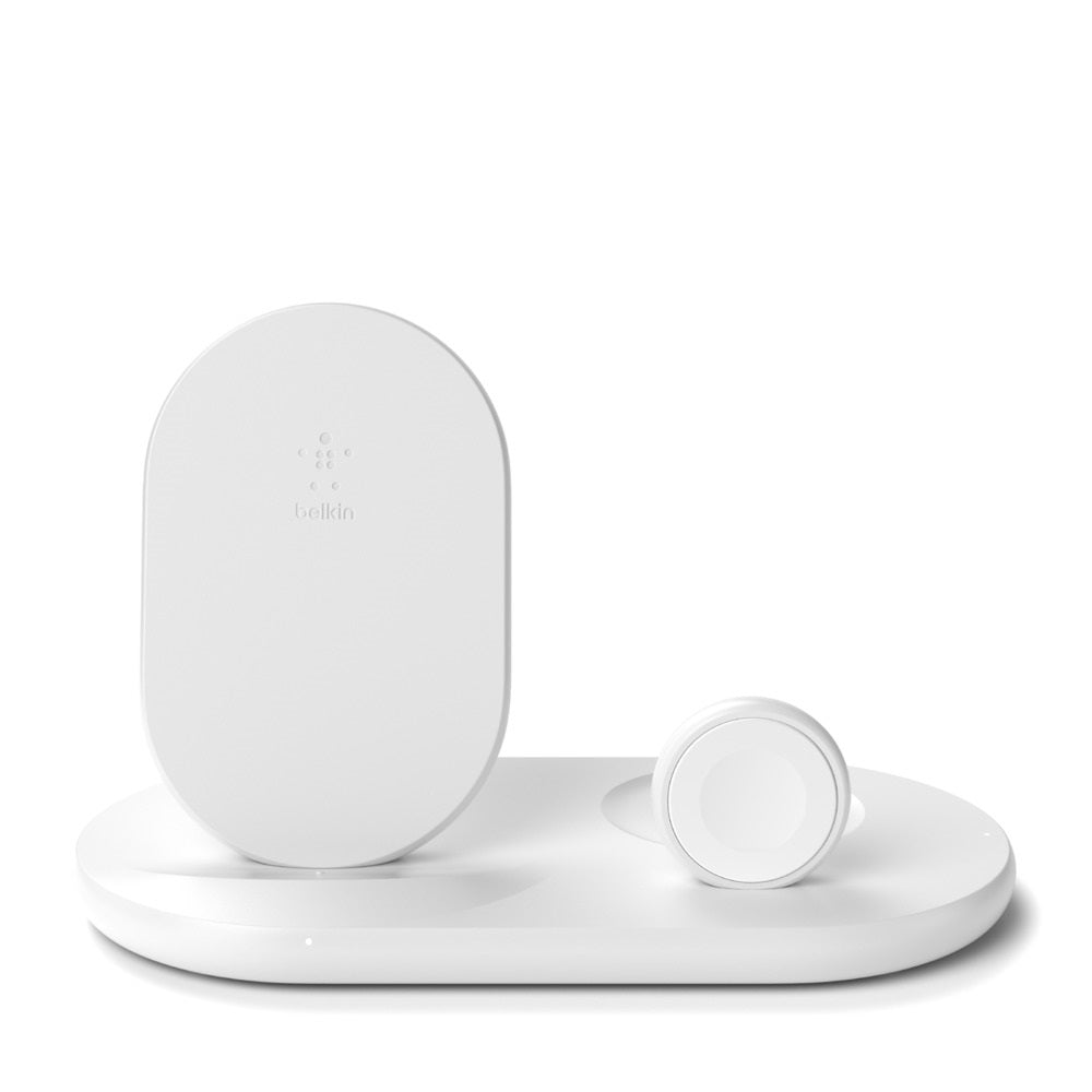 BELKIN Carregador Sem Fios Boost Charge 3 em 1 - Branco