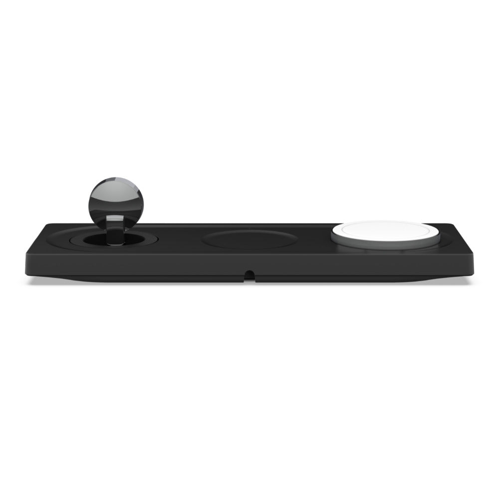 Base de carregamento Belkin BoostCharge Pro Wireless Charging Pad MagSafe 3 em 1 - Preto