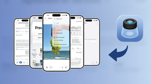 Começa a usar a aplicação Pré‑visualização no iPhone