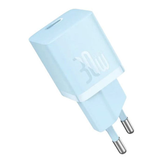 Carregador de Tomada Baseus Type-C Fast Charger (Mini) 1C 30W Azul