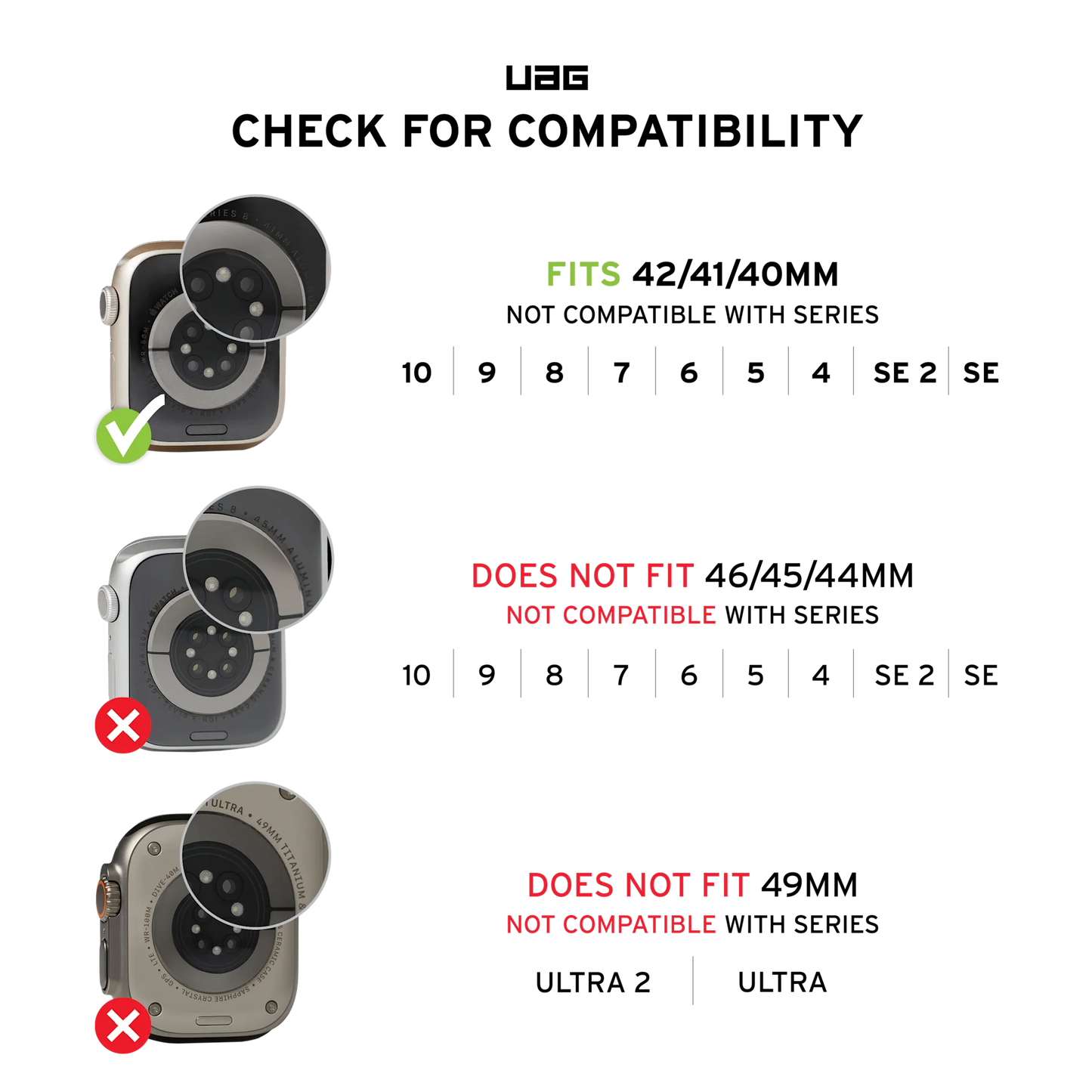 UAG Watch 42/41/40 Pathfinder Dune/Cloud Blue