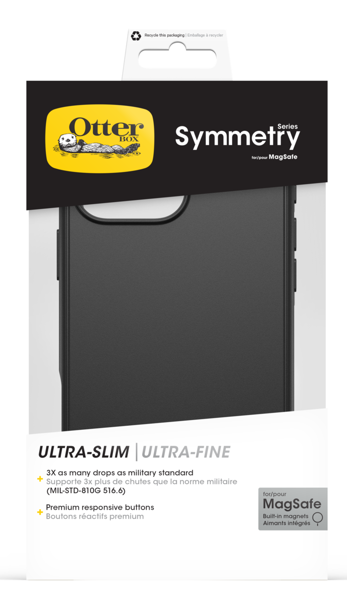 Capa Otterbox Symmetry MagSafe iPhone 16 Pro Max Black