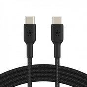 Cabo Belkin USB-C® to USB-C _Braided, 2M, Preto