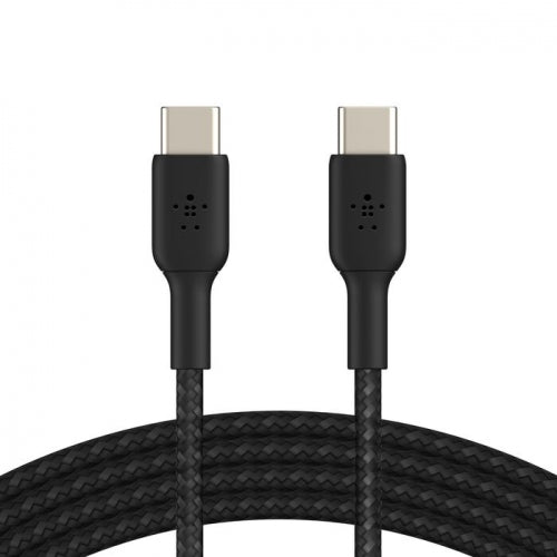 Cabo Belkin USB-C® to USB-C _Braided, 2M, Preto