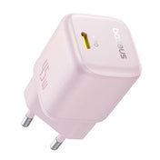Carregador Baseus Picogo Gan 1C 45W Eu Baby Pink