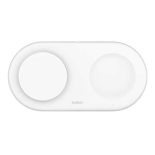 Carregador Indução BoostCharge Pro 2In1 Qi2 Ladepad 15W Branco