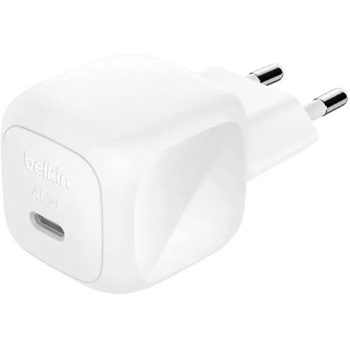 Carregador Belkin 45W USB PD Wall Charger with PPS, white