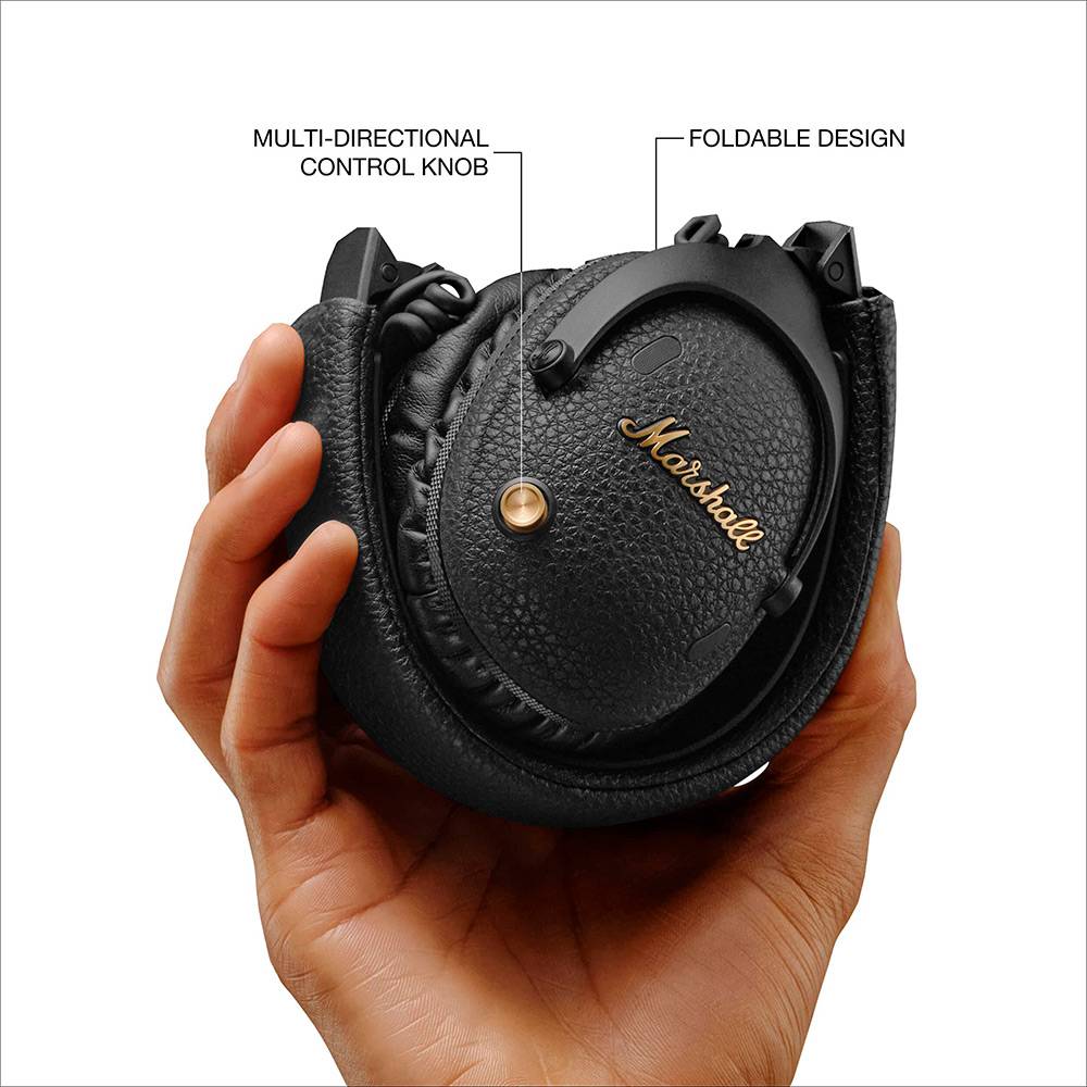 Headphones Marshall Monitor III A.N.C Bluetooth Pretos