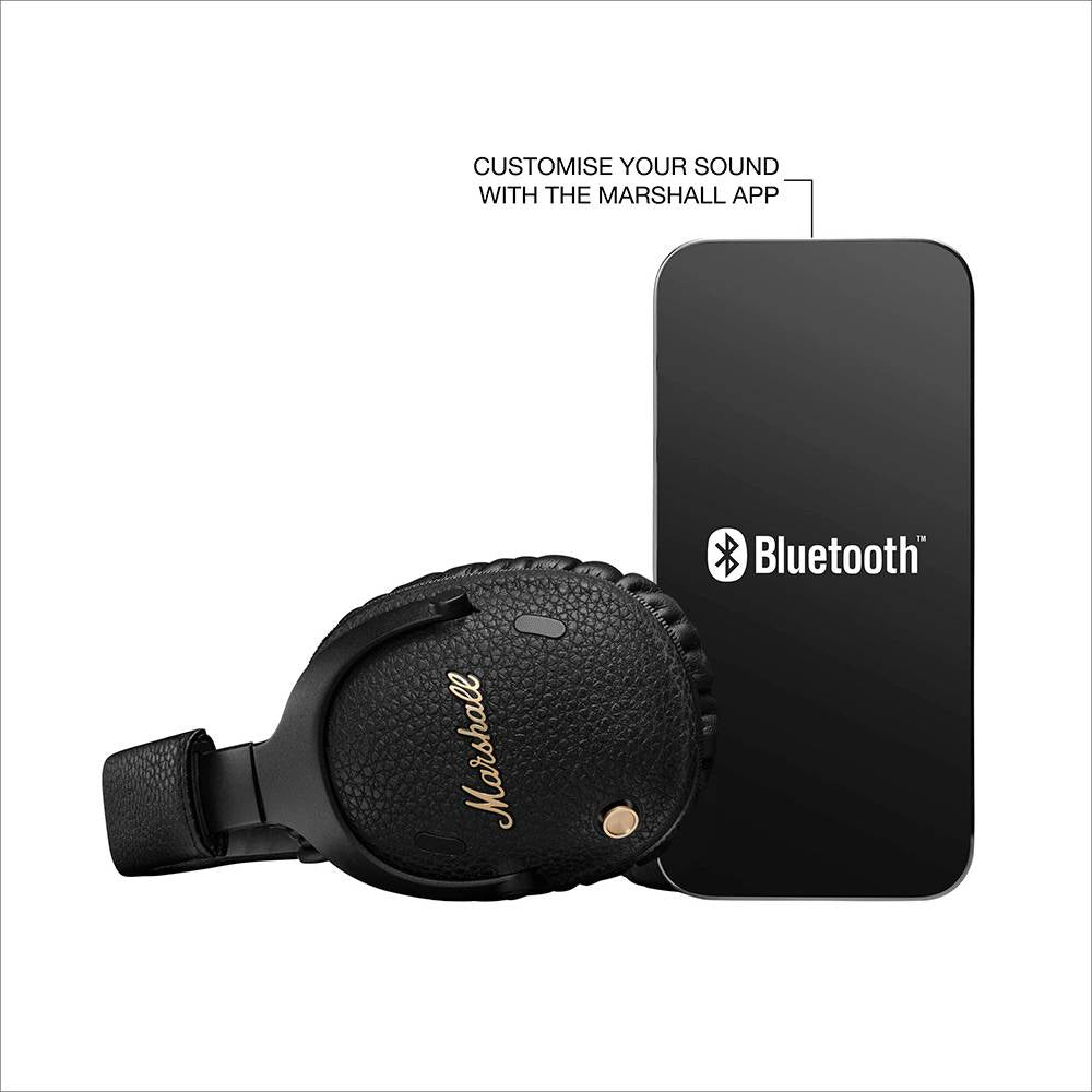 Headphones Marshall Monitor III A.N.C Bluetooth Pretos
