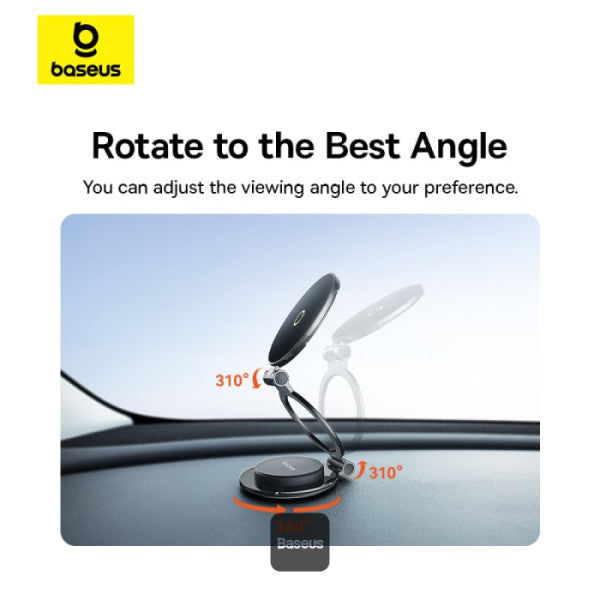Baseus MagPro Series Ii Magnetic Car Mount Stick-On Version Cosmic Preto