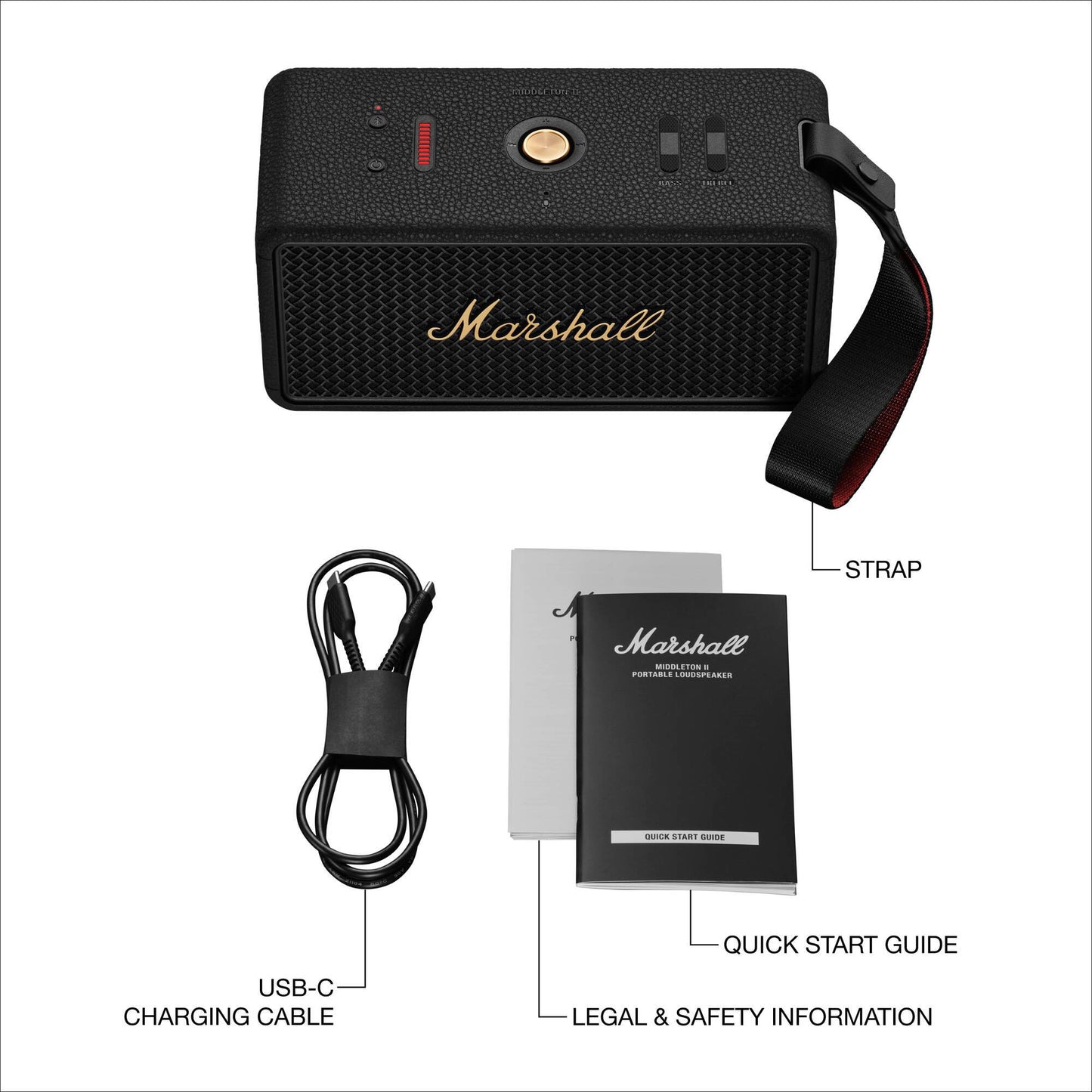 Coluna Marshall Middleton II Black/Grass