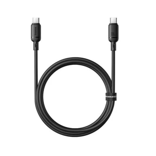 Baseus Cabo Silky Series Fast Charging Cable Type-C To Type-C 100W 2M Cluster Black